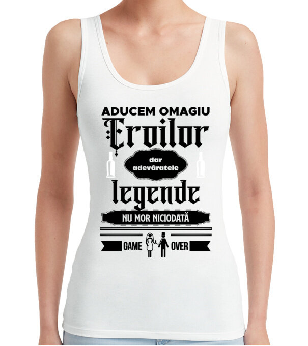  model  pe tricou
