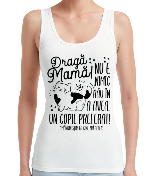  model  pe tricou