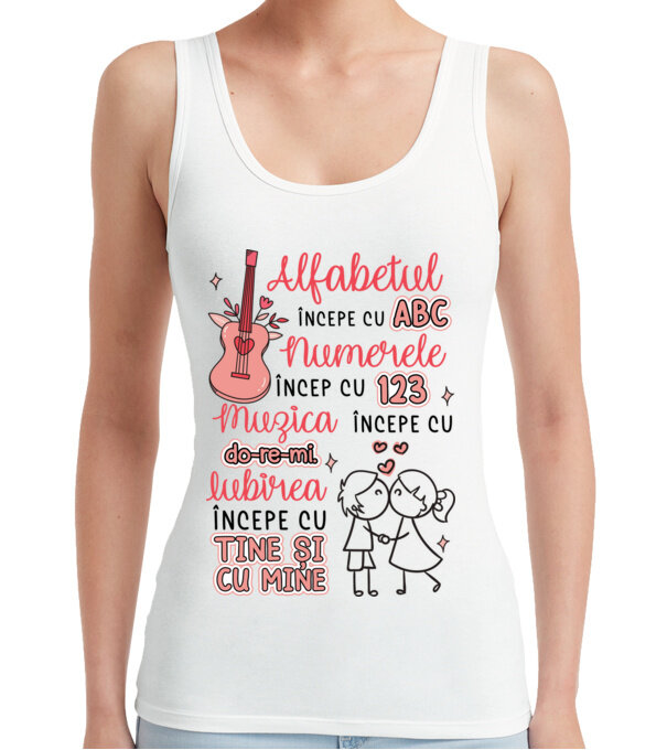  model  pe tricou