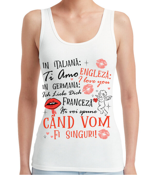  model  pe tricou