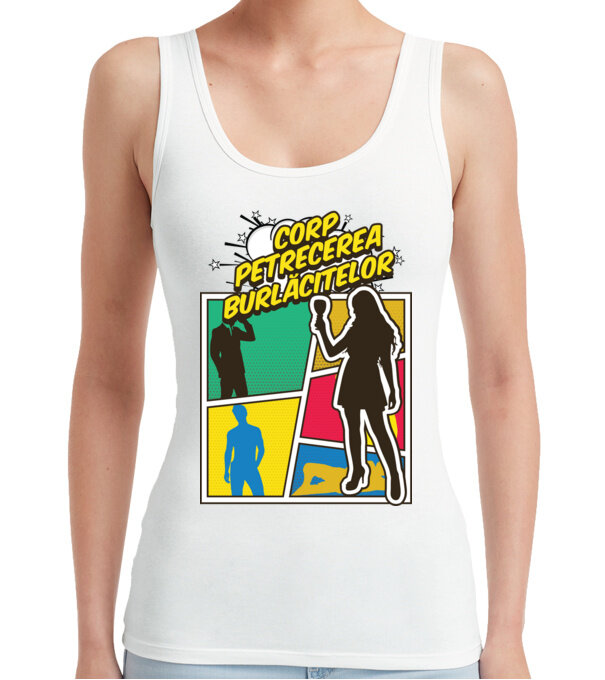 model  pe tricou