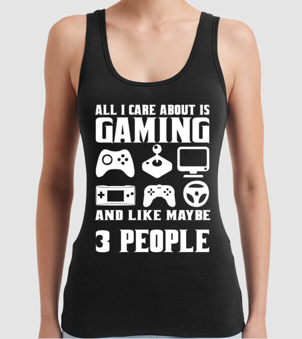 All i care about... model negru pe tricou