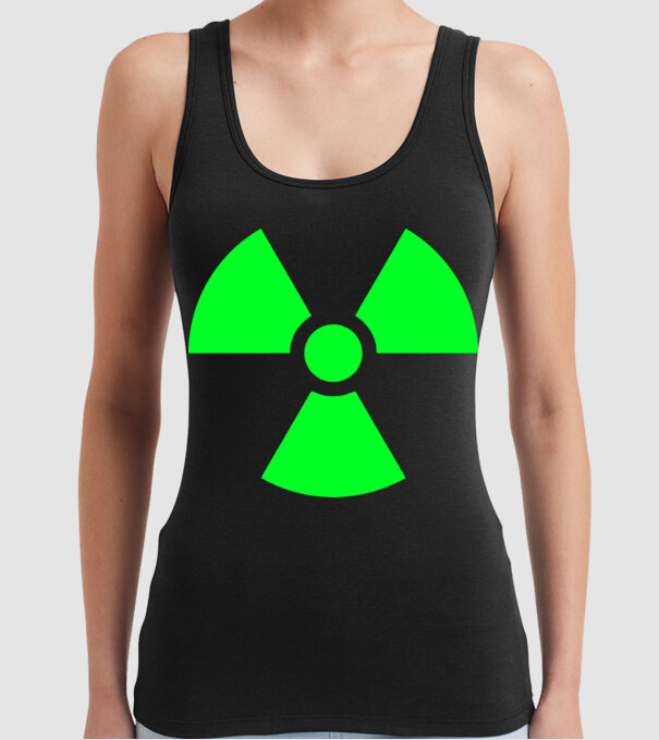 Atom model negru pe tricou