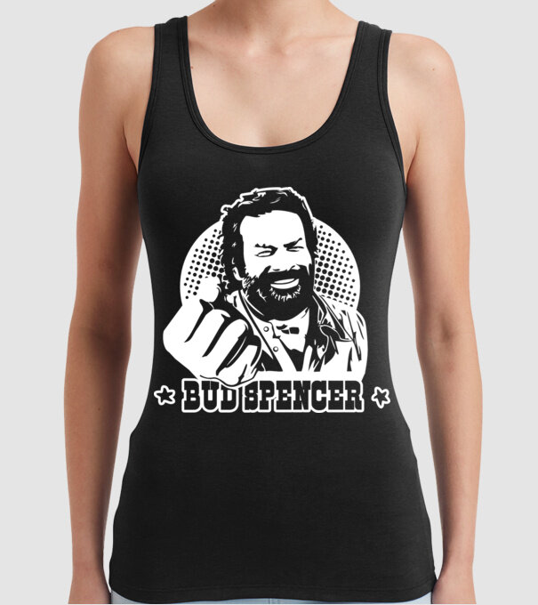 Bud Spencer model negru pe tricou