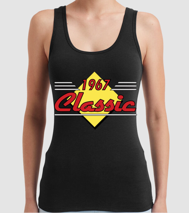 Classic - 1967 model negru pe tricou