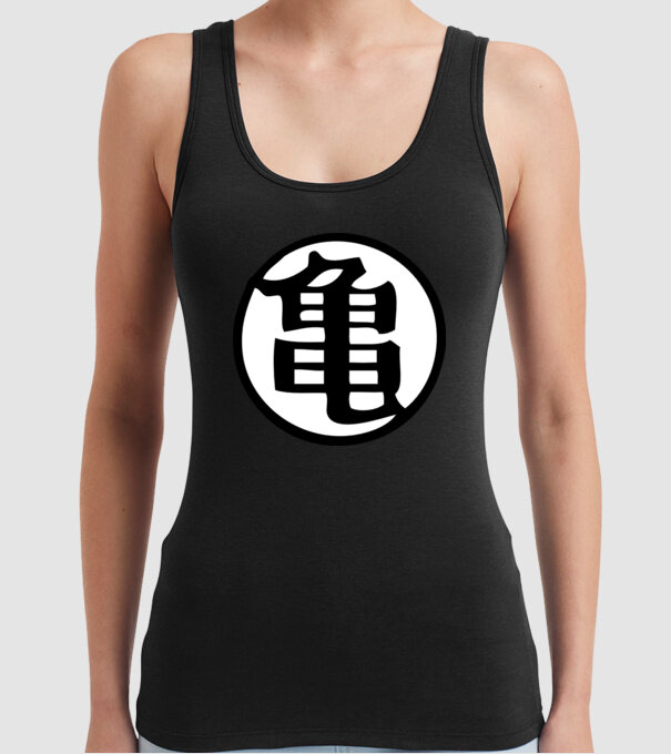 Dragon Ball Z logo model negru pe tricou