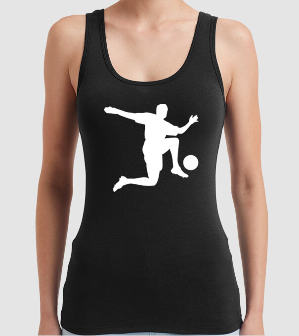 Fotbal 3 model negru pe tricou