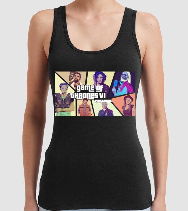 game of thrones gta model negru pe tricou