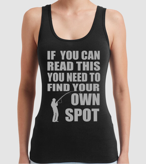 If you can read this, you need to find your own spot model negru pe tricou