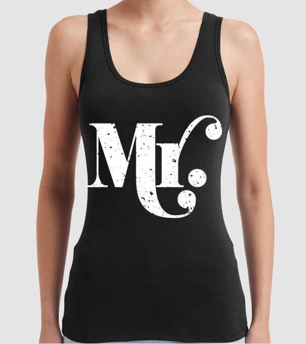 Mr 2 model negru pe tricou