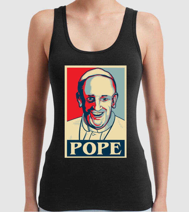 Poster Papa model negru pe tricou