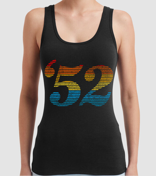 Retro Birthday 1952 model negru pe tricou