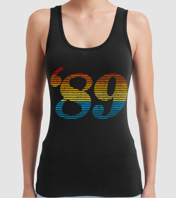 Retro Birthday 1989 model negru pe tricou