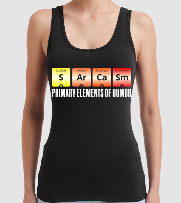 Sarcasm model negru pe tricou