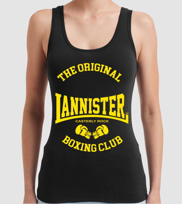 The Original Lannister model negru pe tricou