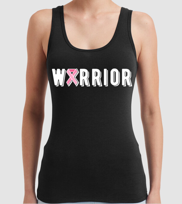 Warrior model negru pe tricou
