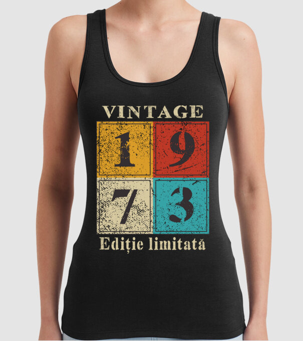 1973 - Ediție limitată model negru pe tricou