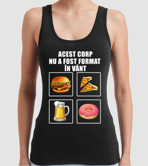 acest corp nu a fost format în vânt model negru pe tricou