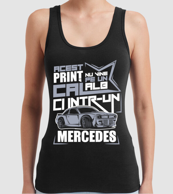 Acest prinț nu vine pe un cal alb, ci într-un Mercedes model negru pe tricou