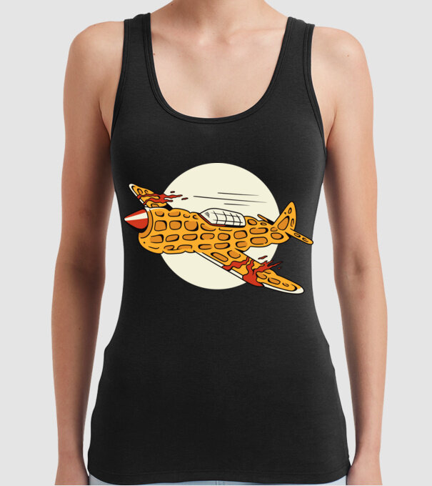 Avioane model negru pe tricou