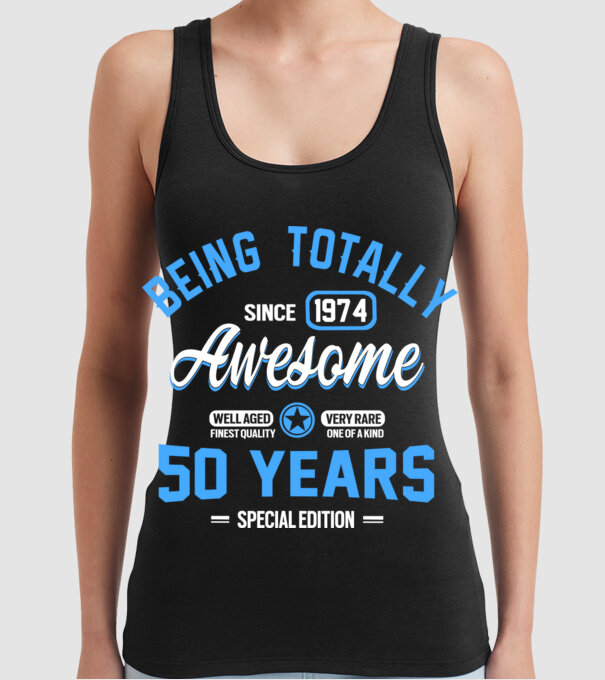 Being totally awesome 50 model negru pe tricou