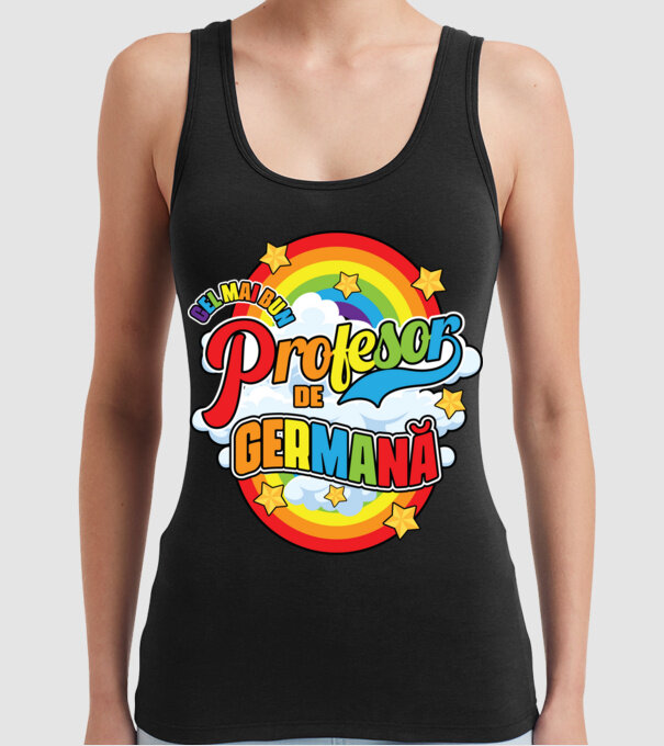 Cel mai bun germană model negru pe tricou