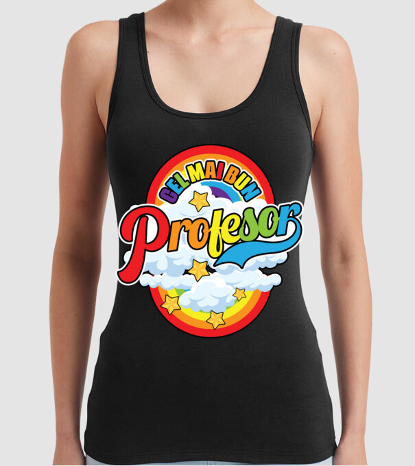 Cel mai bun Profesor model negru pe tricou