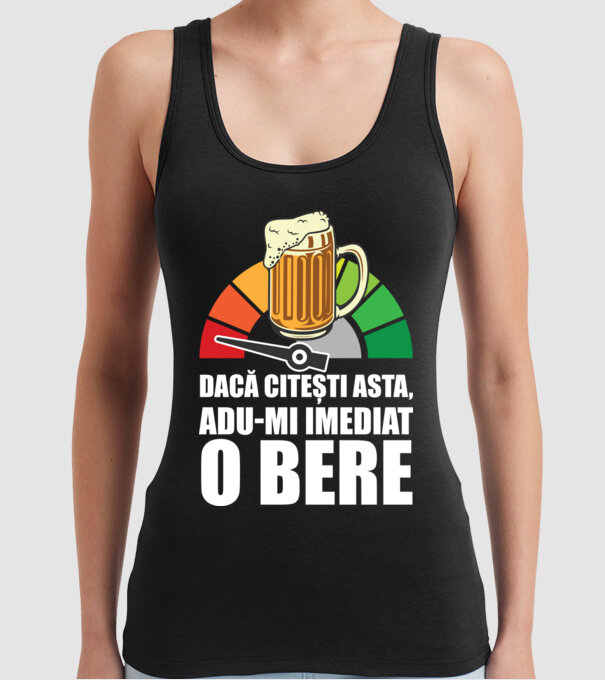 dacă citești asta, adu-mi imediat o bere model negru pe tricou