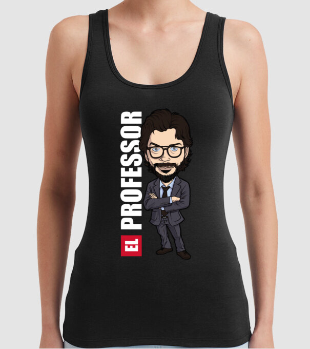 el professor drawing model negru pe tricou