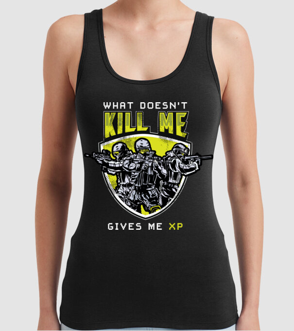 Gamer xp model negru pe tricou