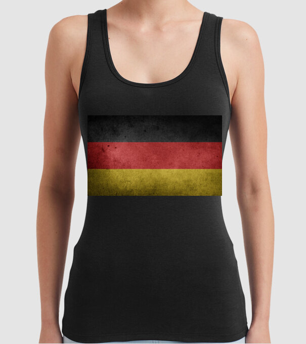 GERMANY model negru pe tricou