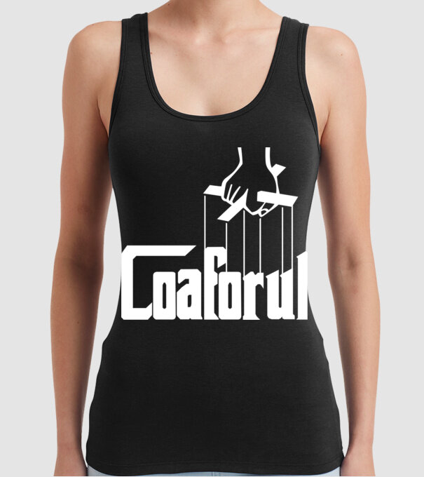 Coaforul/ Frizerul model negru pe tricou
