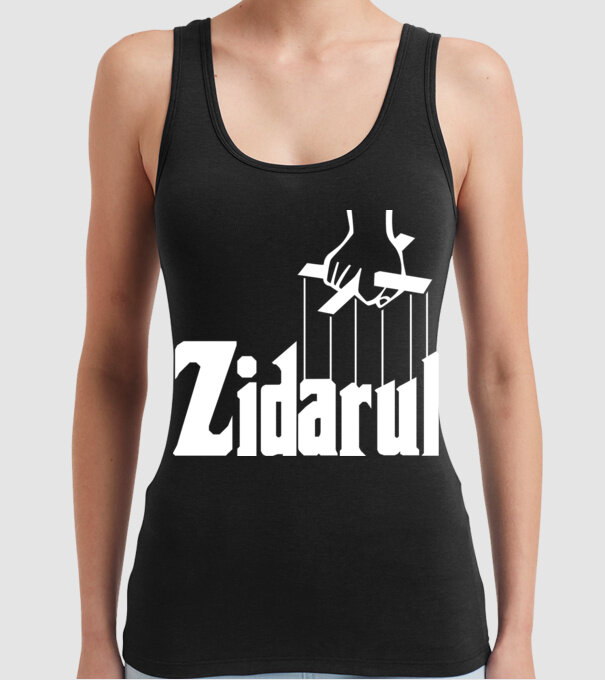 Zidarul model negru pe tricou
