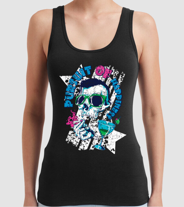 Graffiti model negru pe tricou