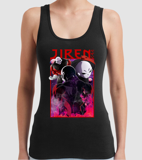 jiren dragonball model negru pe tricou