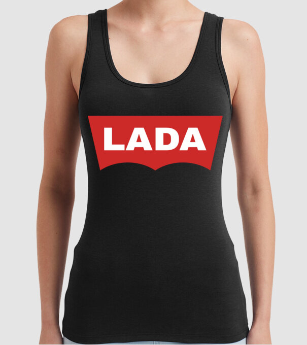 Lada Levis model negru pe tricou
