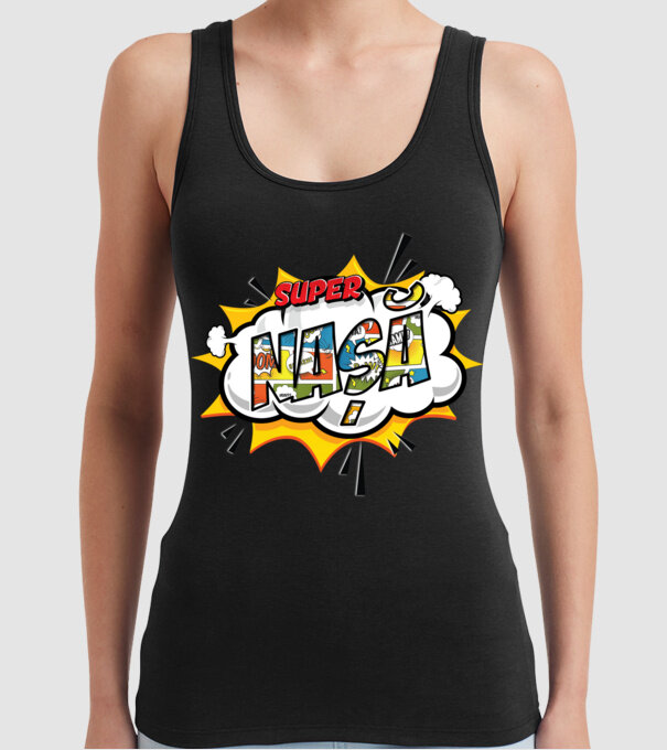 Nașă model negru pe tricou