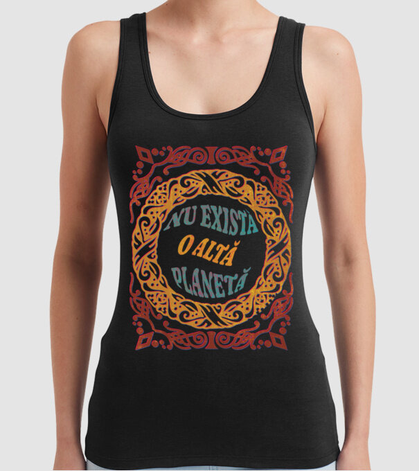 Nu există o altă planetă model negru pe tricou