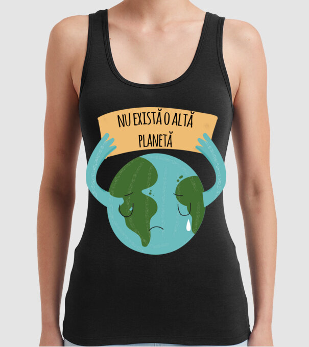 nu există o altă planetă model negru pe tricou