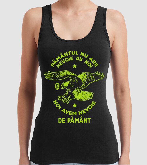 pământul nu are nevoie de noi, noi avem nevoie de Pământ - Ziua Pământului model negru pe tricou