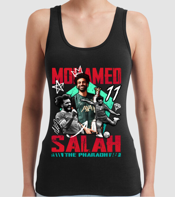 Salah tribute model negru pe tricou