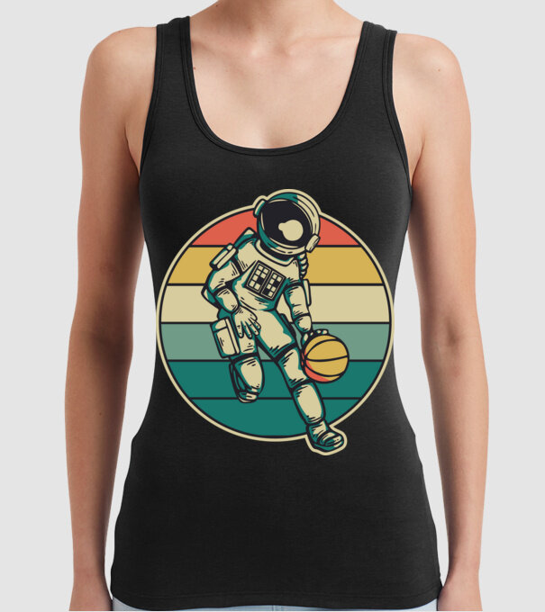 SpaceBall model negru pe tricou
