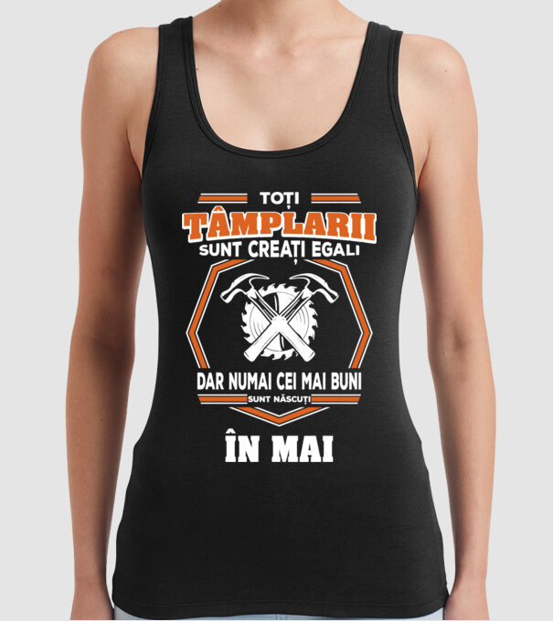 toți tâmplarii sunt creați egali, dar numai cei mai buni sunt născuți în mai model negru pe tricou