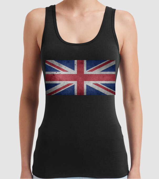 UNITED KINGDOM model negru pe tricou