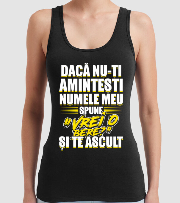 Dacă nu-ți amintești numele meu, spune 