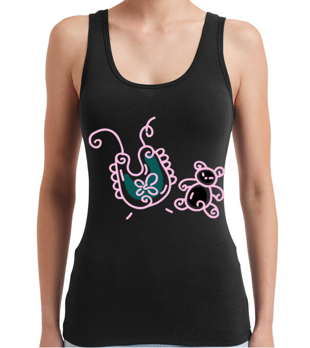  model  pe tricou