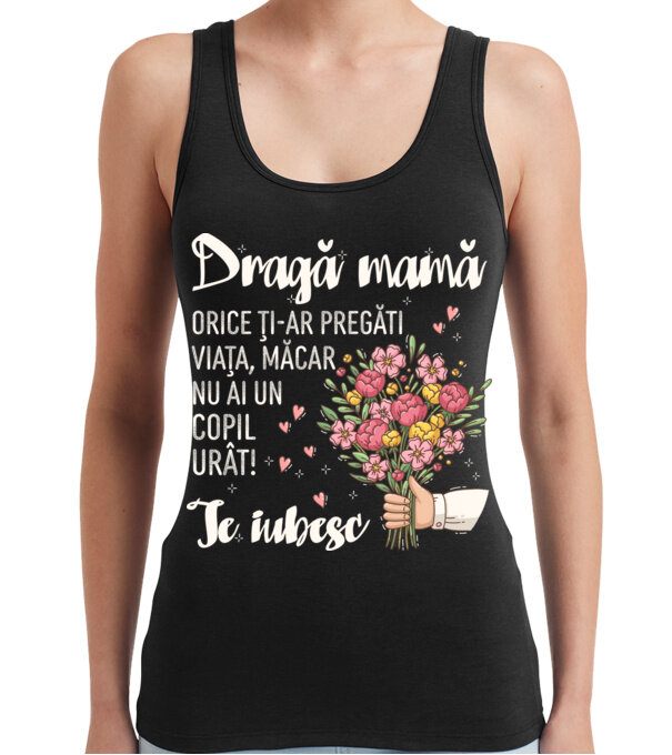  model  pe tricou