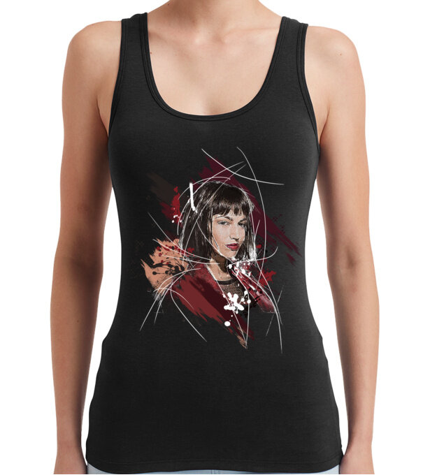  model  pe tricou