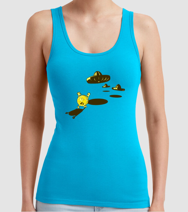 război de lămâie model turcoaz pe tricou