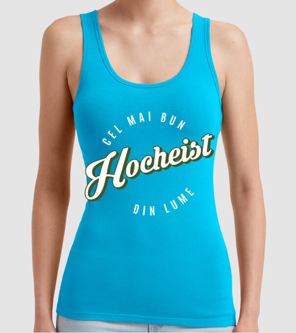 Cel mai bun Hocheist din lume model turcoaz pe tricou